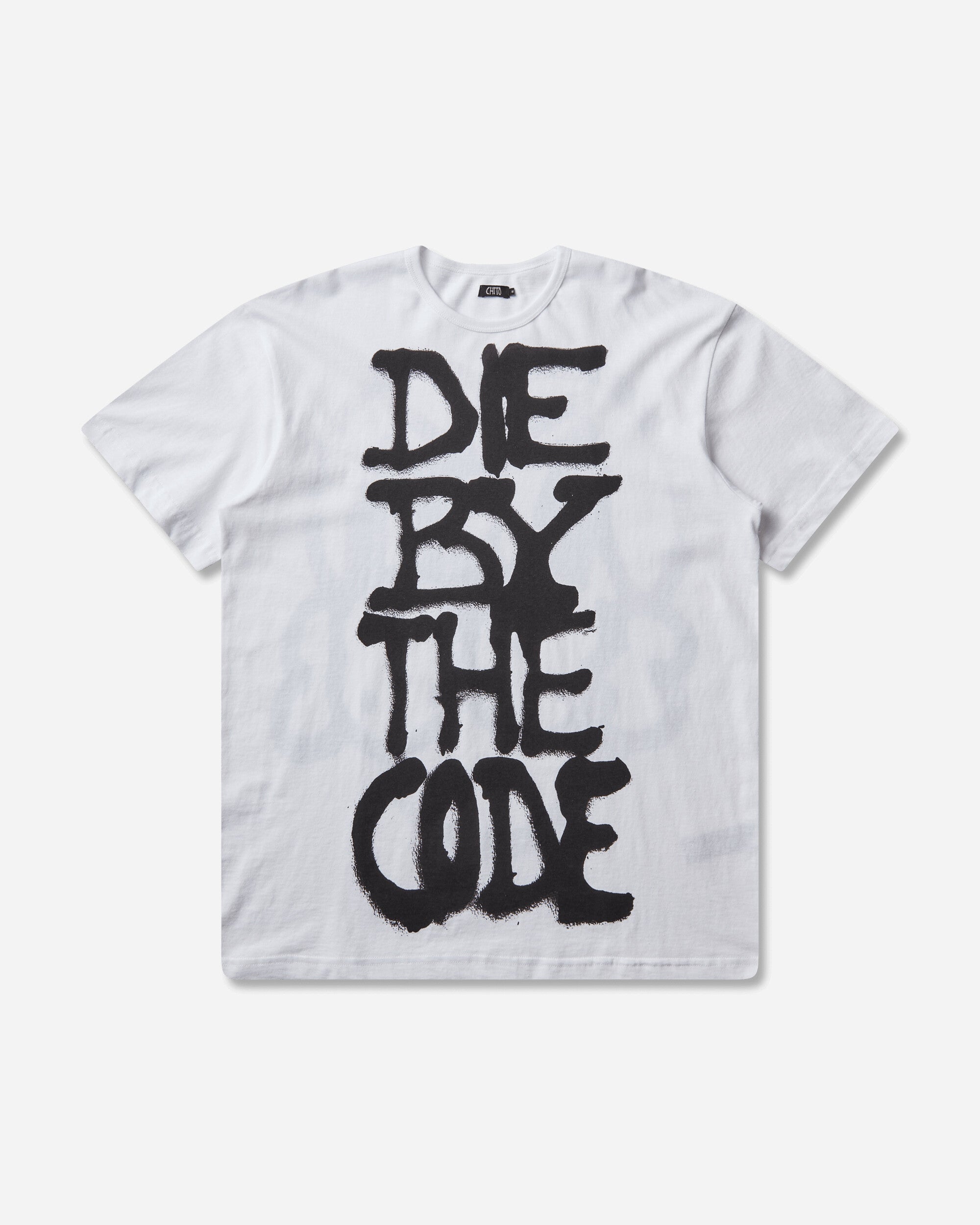 Men s Die By The Code T-Shirt White
