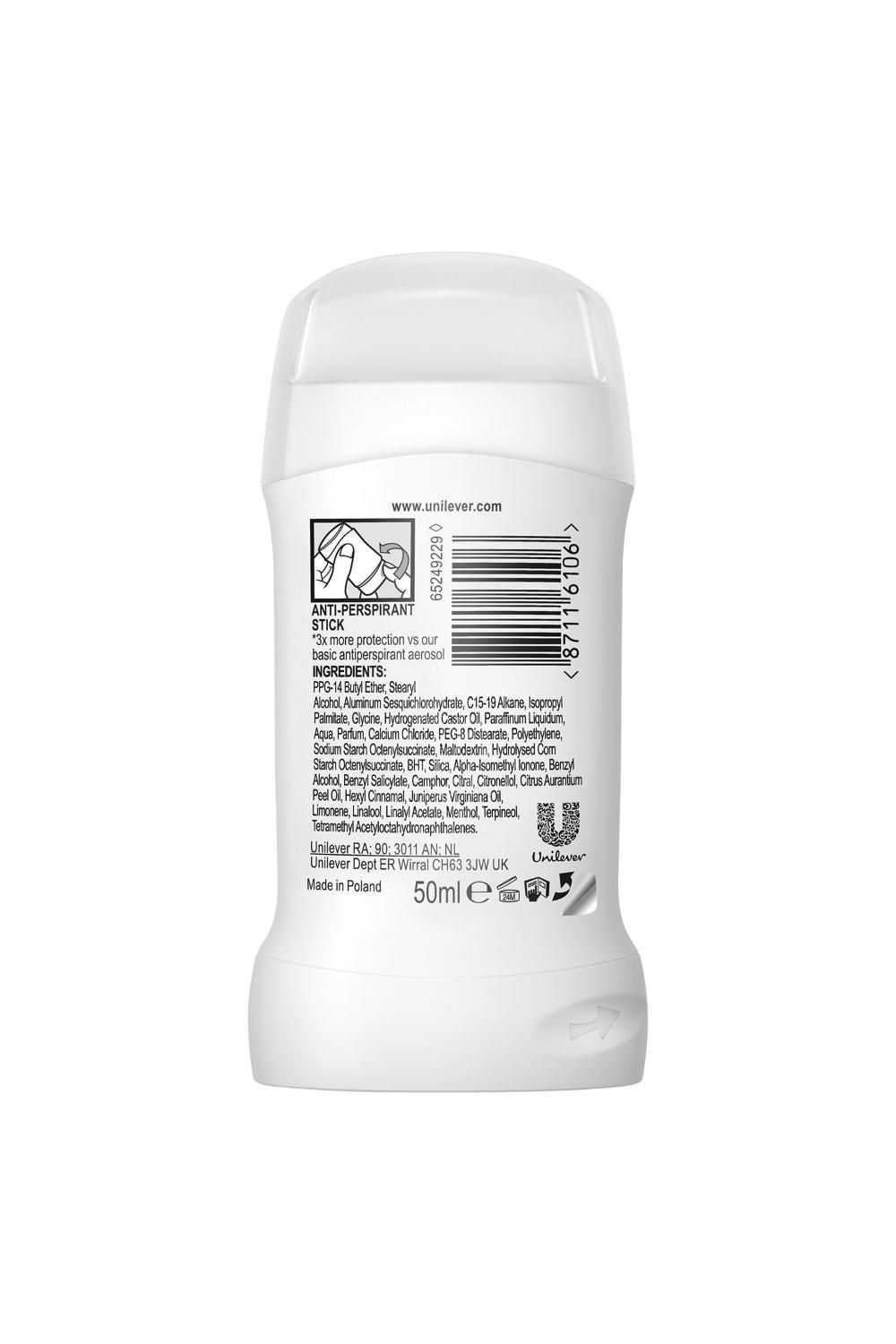 Sure Unisex Men Maximum Protection Clean Scent AntiPerspirant Cream Stick ,6 Pack