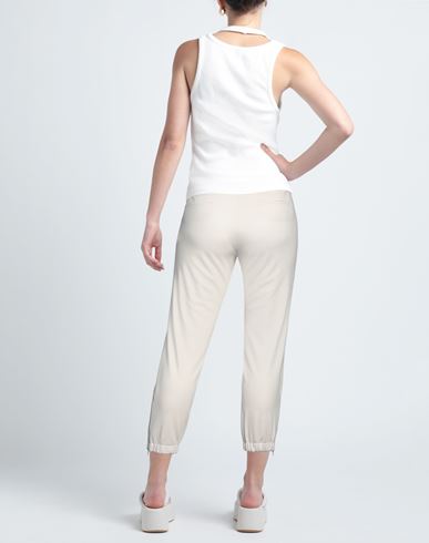 Cambio Woman Pants Cream Size 14 Virgin Wool, Polyamide, Elastane