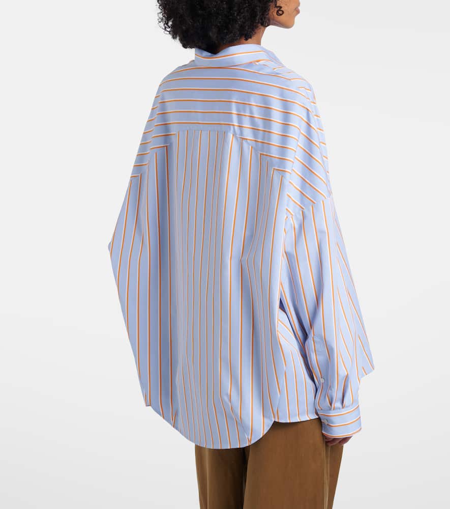 Striped cotton shirt