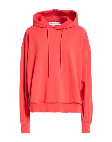 Woman Sweatshirt Red Size S Cotton