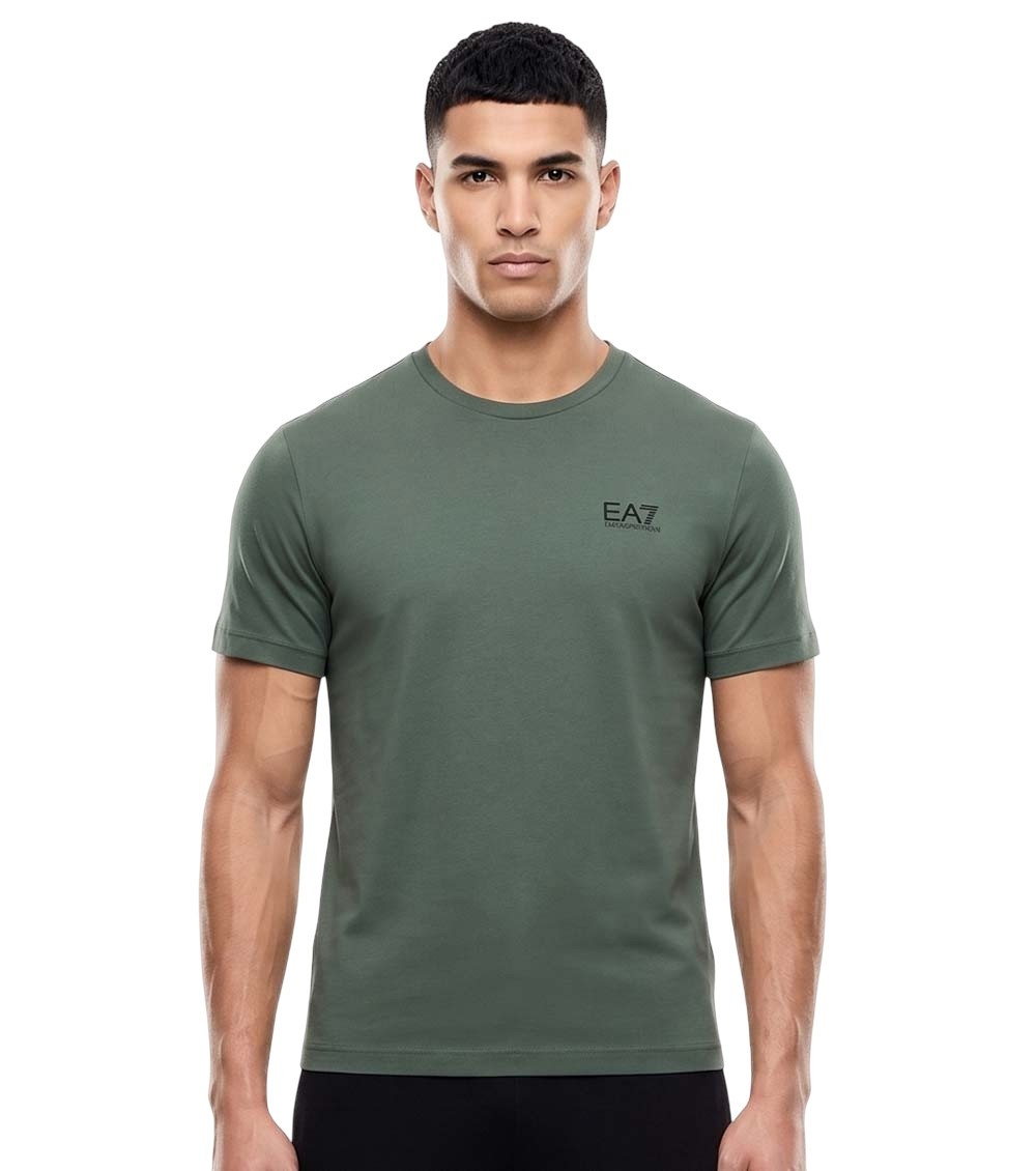 Green Crew Neck T-Shirt