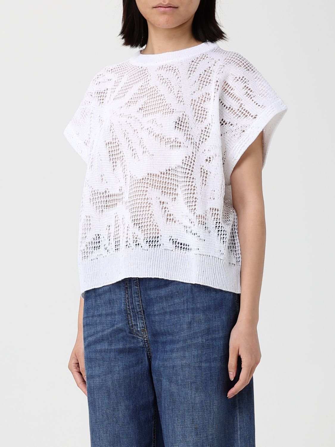 Sweater Woman color White