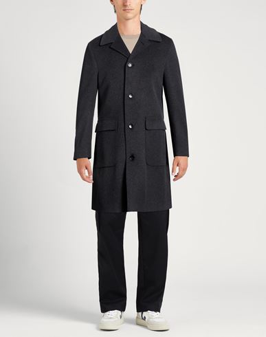 Man Coat Charcoal Size 36 Wool, Cashmere