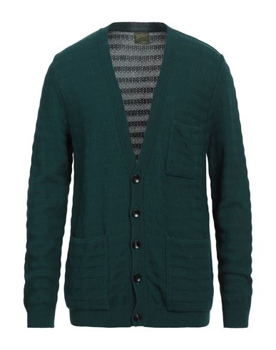 Man Cardigan Deep jade
