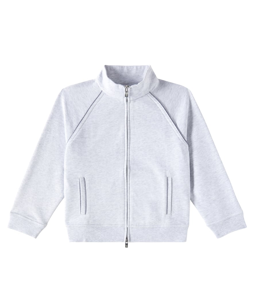 Cotton-blend sweatshirt
