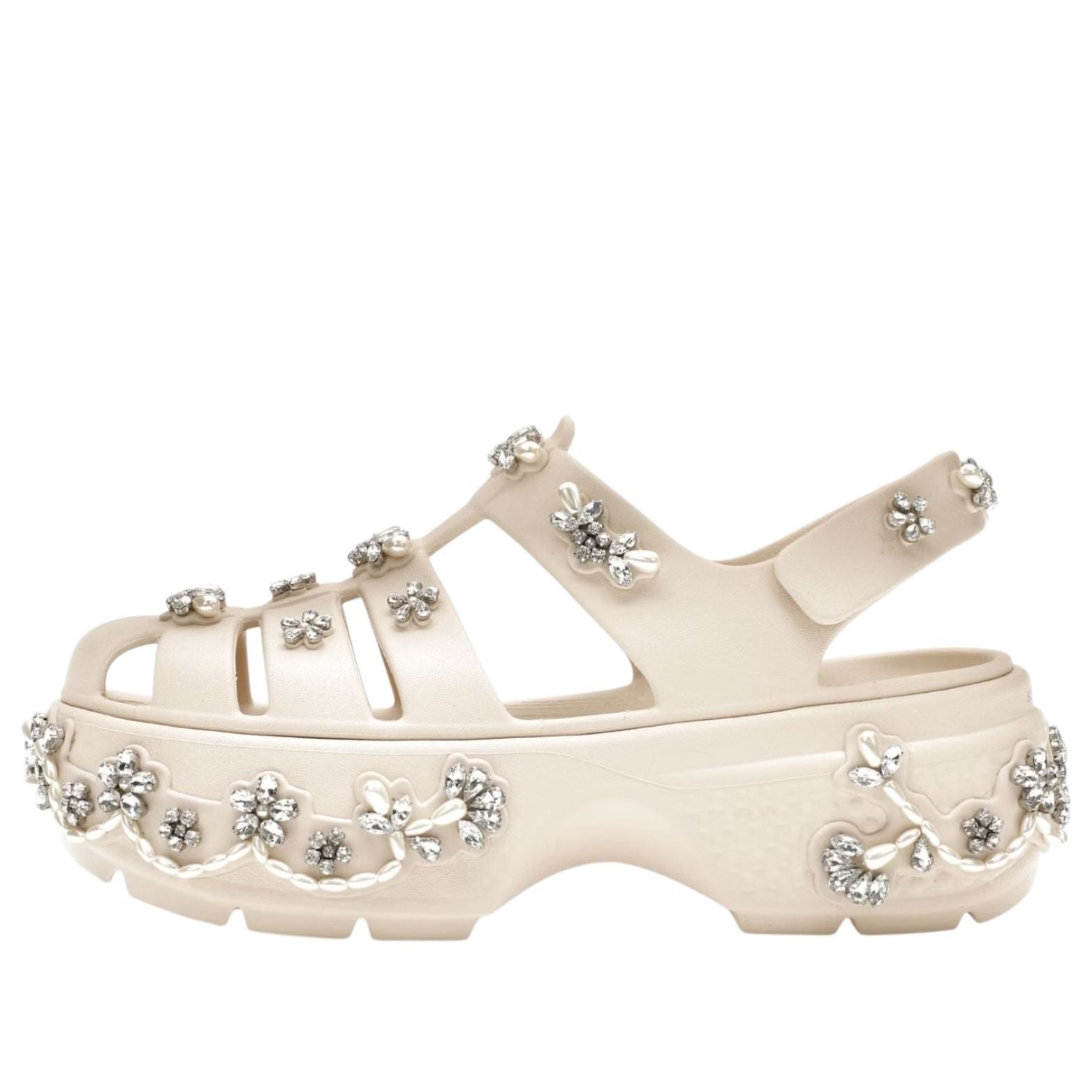 Stomp Fisherman Clog 'Simone Rocha Stucco'