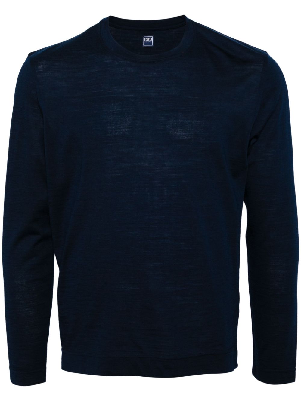 Extreme wool T-shirt - Blue