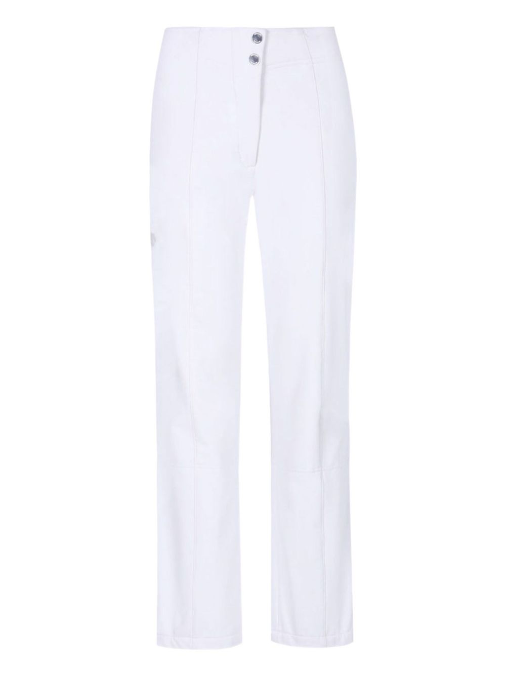 Seam-detail ski trousers - White