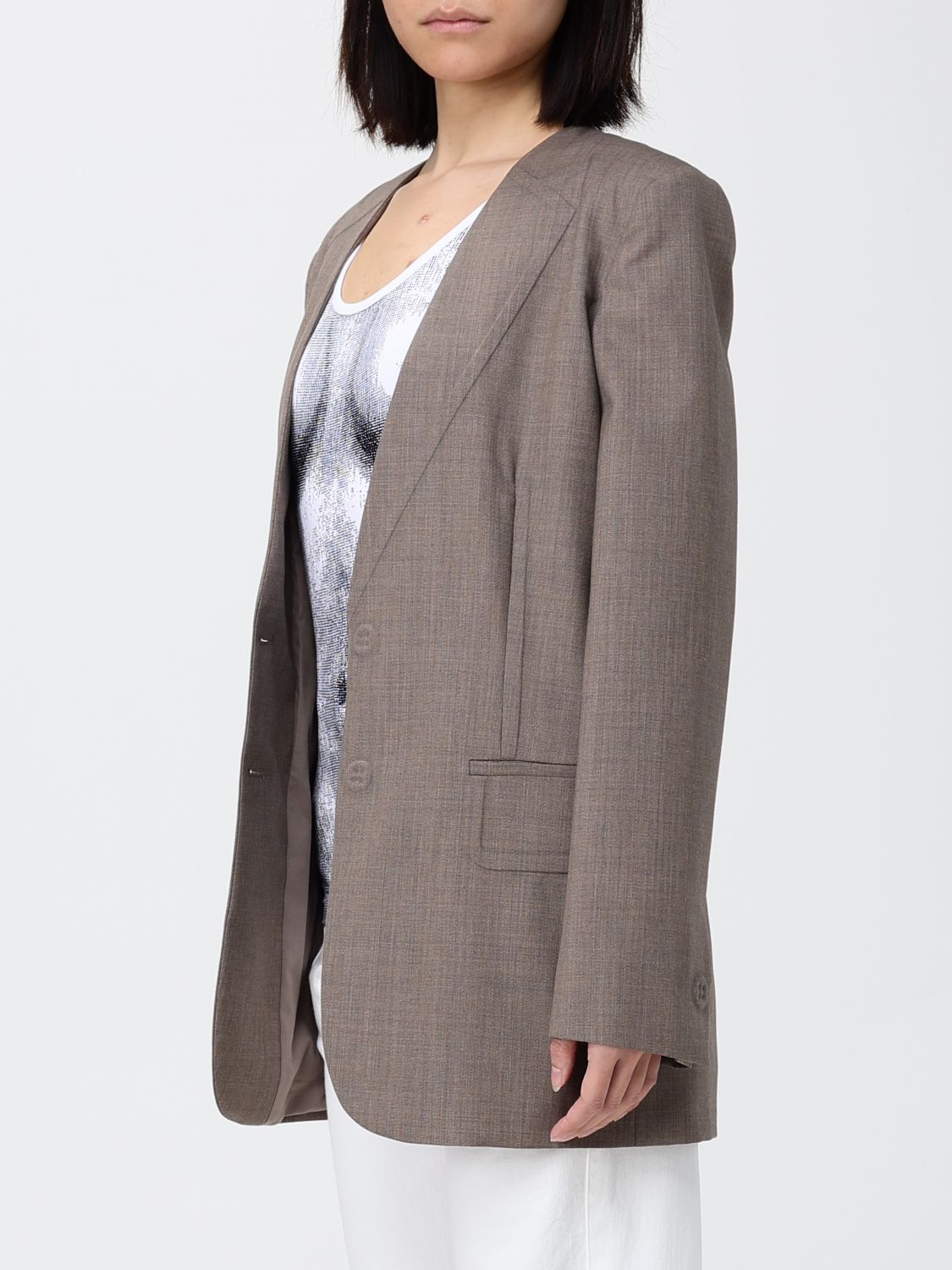 Jacket Woman color Brown