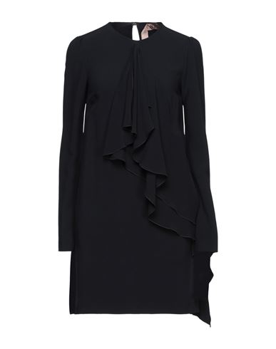 Woman Mini dress Black Size 4 Acetate, Viscose