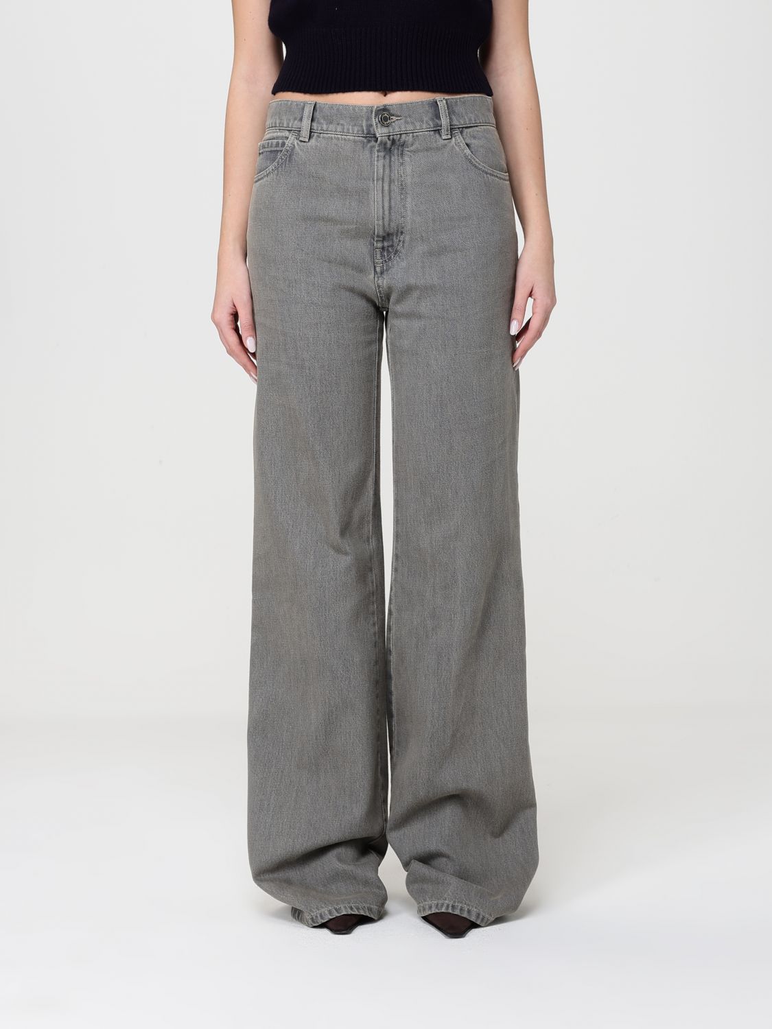 Jeans Woman color Denim