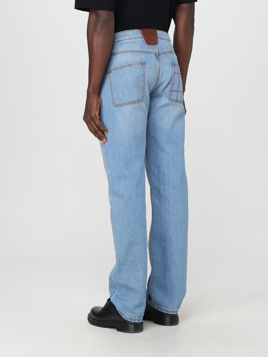 Jeans FERRARI Men color Denim