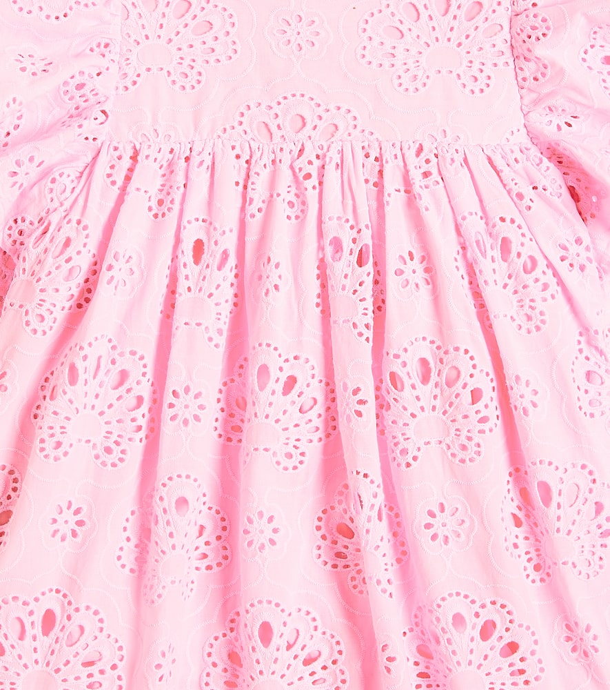Petite Amalie Embroidered cotton dress