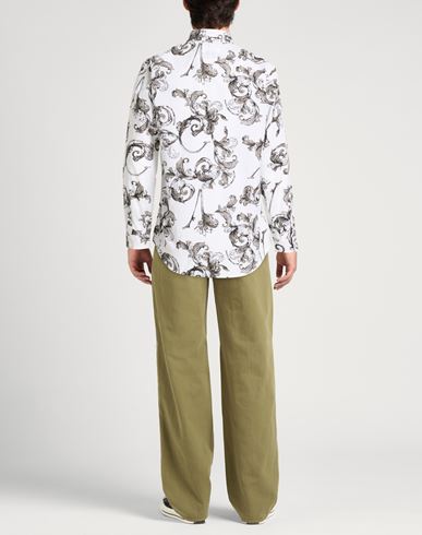 Man Shirt White Size 36 Cotton