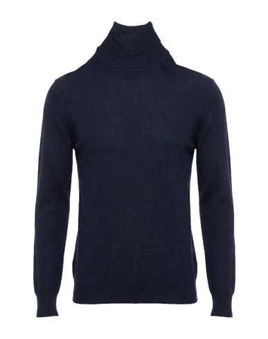 Man Turtleneck Midnight blue Size XXL Wool