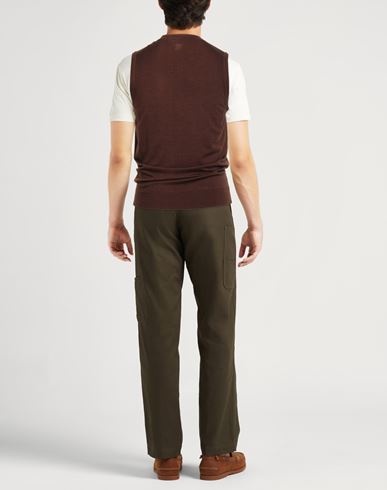 Jacob Cohёn Man Cardigan Brown Size L Virgin Wool