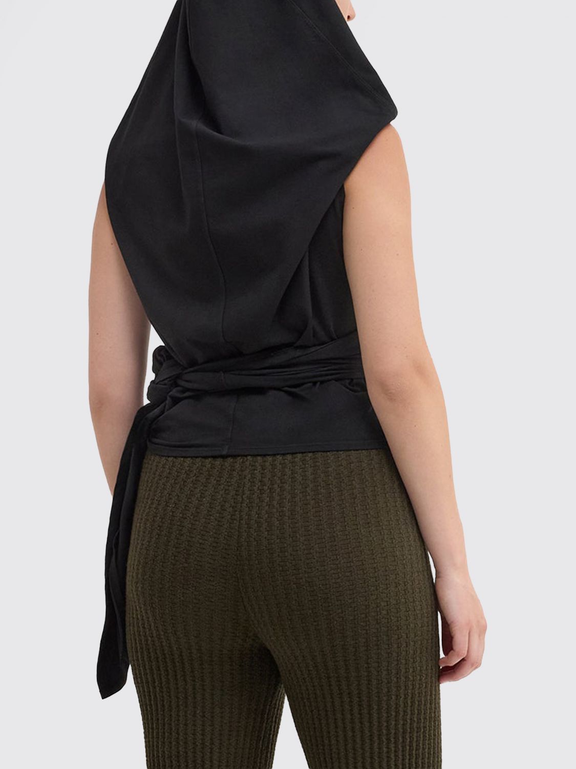 Top Woman color Black