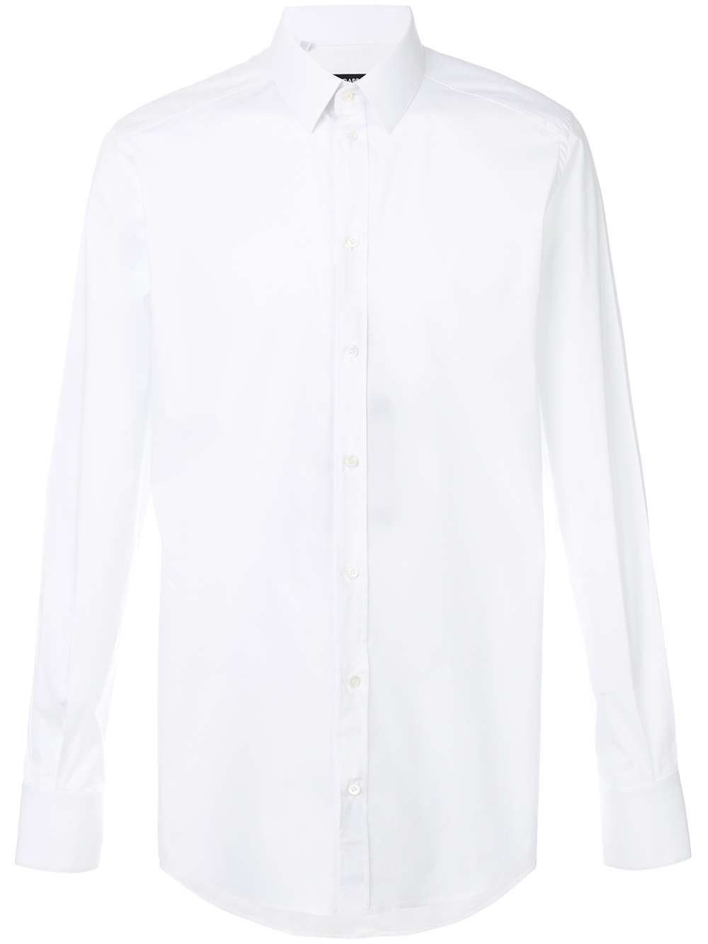 Small collar shirt - Black