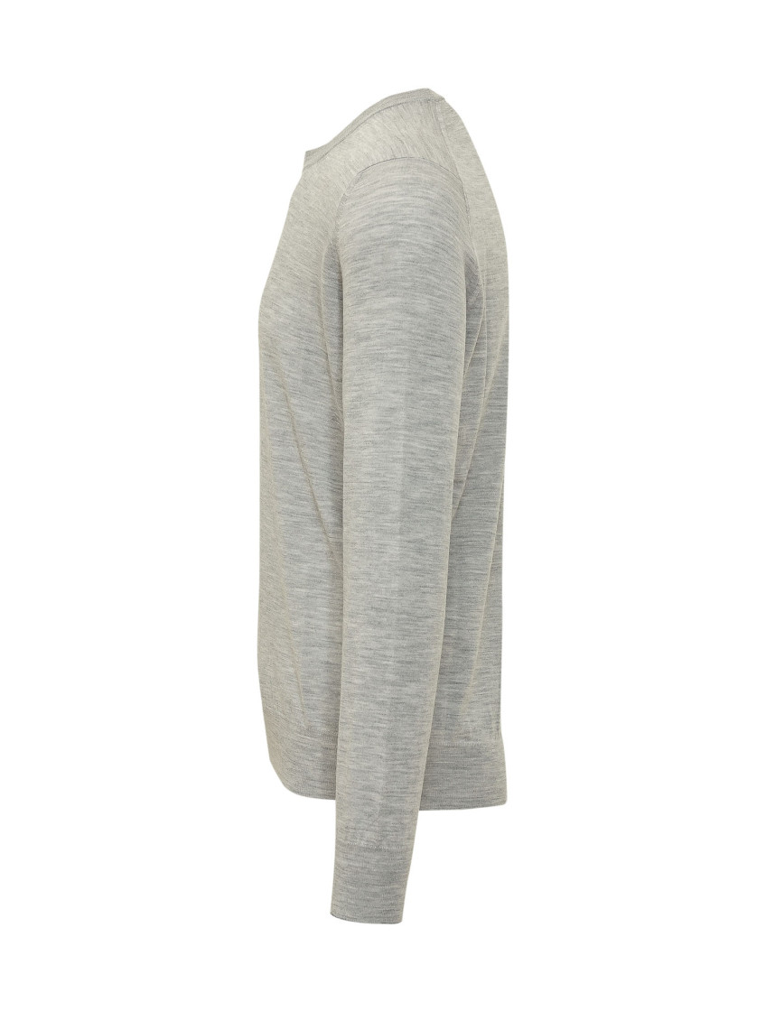 Light Grey Textured Sweater