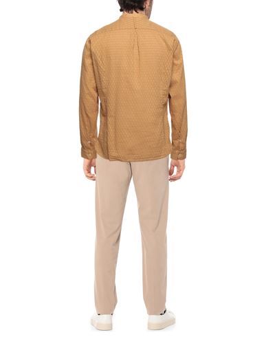 Man Shirt Camel Size 16 ½ Cotton