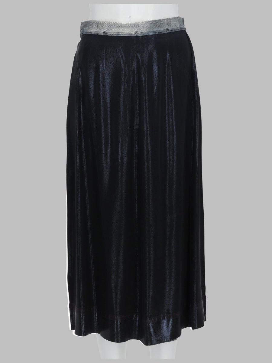 Satin Midi Skirt