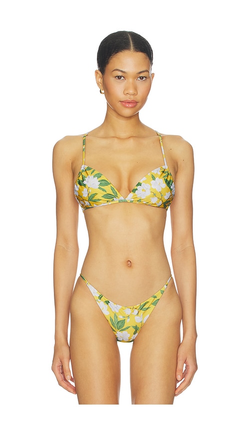 Verandah Crossback Bikini Top in Multi. - M also in S