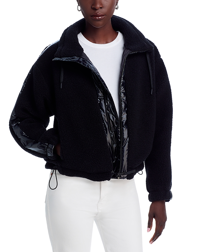 Ninetta fleece jacket - Black
