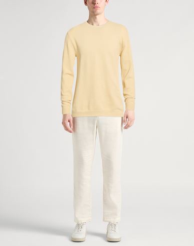 Man Sweater Beige Size L Cotton