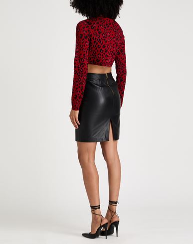 Woman Cardigan Red Size 2 Viscose, Polyamide, Polyester, Elastane