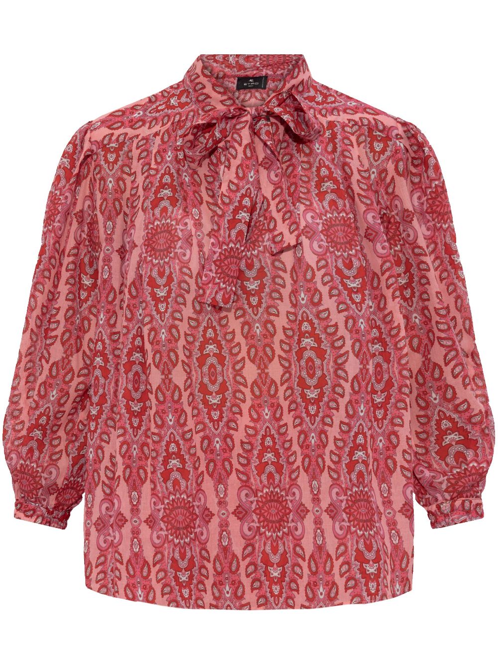 Paisley-print blouse - Pink