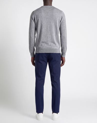 Man Sweater Grey Size 38 Virgin Wool