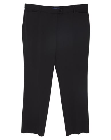 Woman Pants Black Size 6 Polyester, Virgin Wool, Elastane