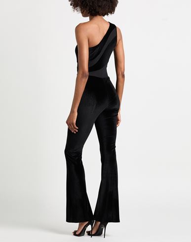 Woman Jumpsuit Black Size XS Polyester, Elastane, Polyamide