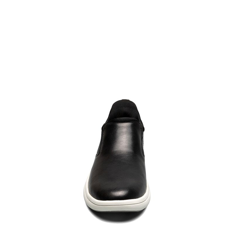 Men's Fleet Plain Toe Slip On Shoes (Black)