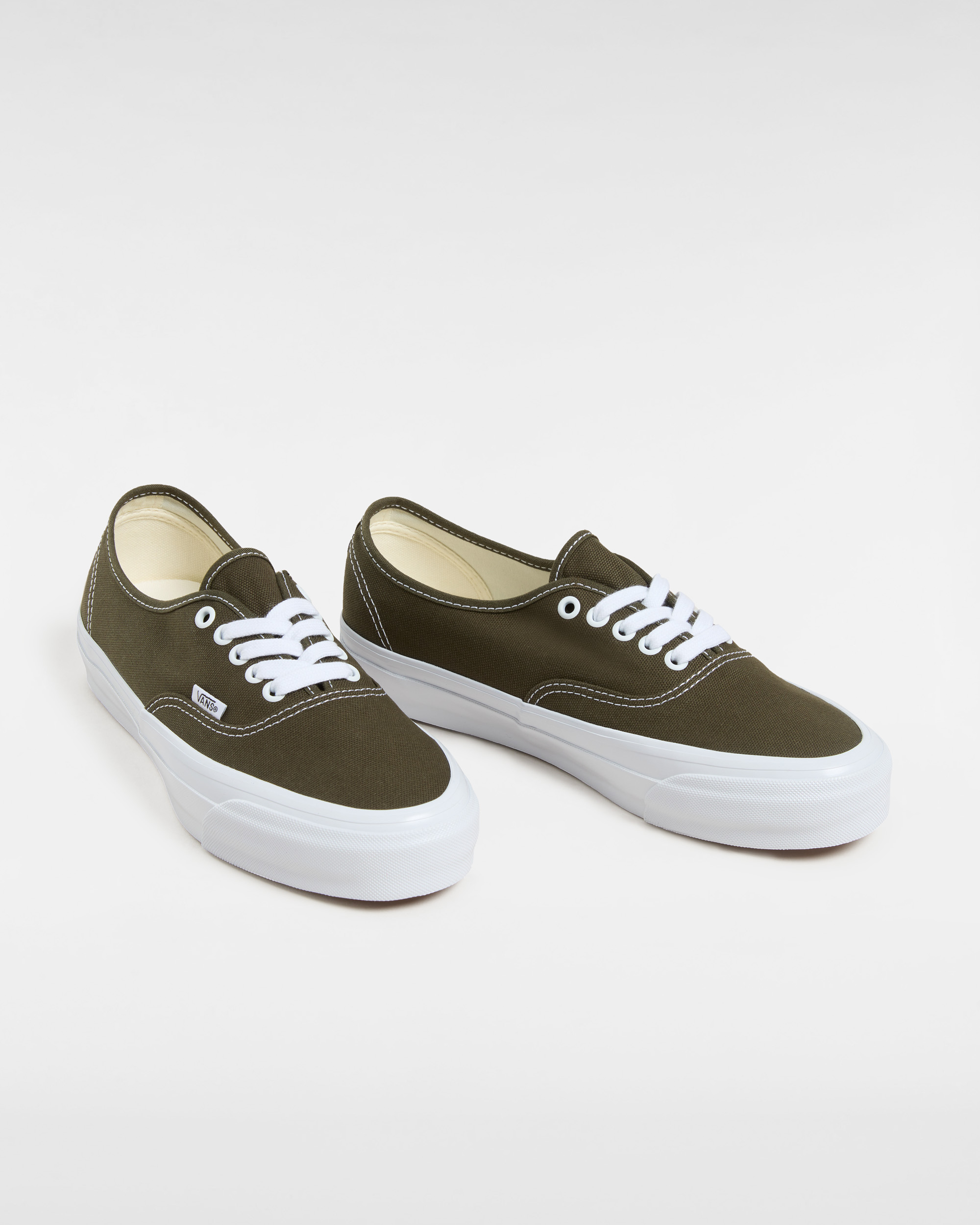 Vans Unisex LX Authentic 44 Sneakers - Dark Green Canva