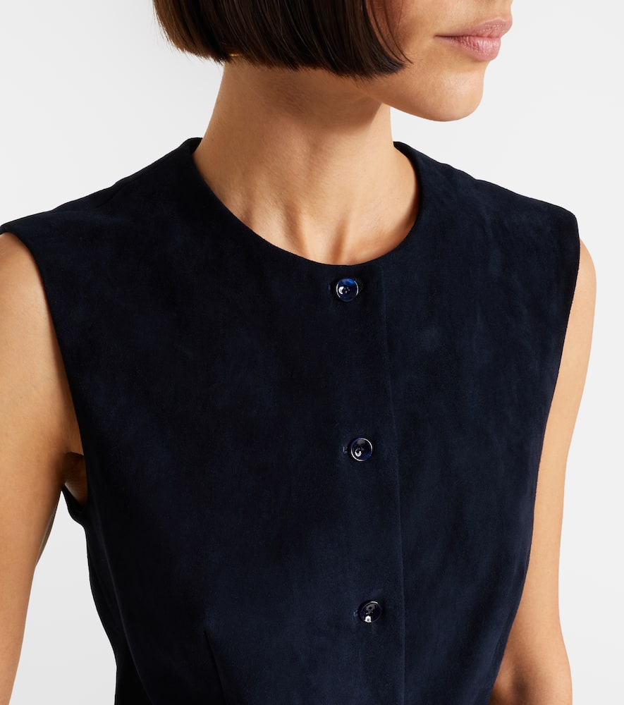Casino suede vest
