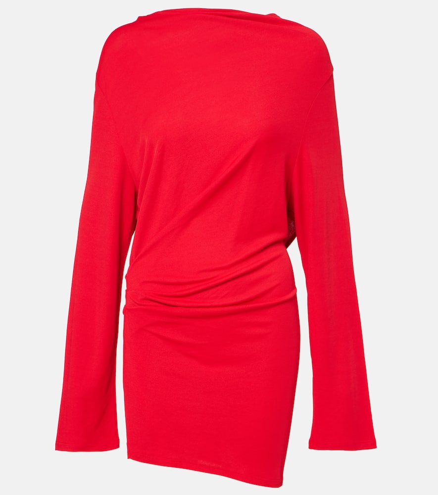 La Croisière open-back jersey minidress