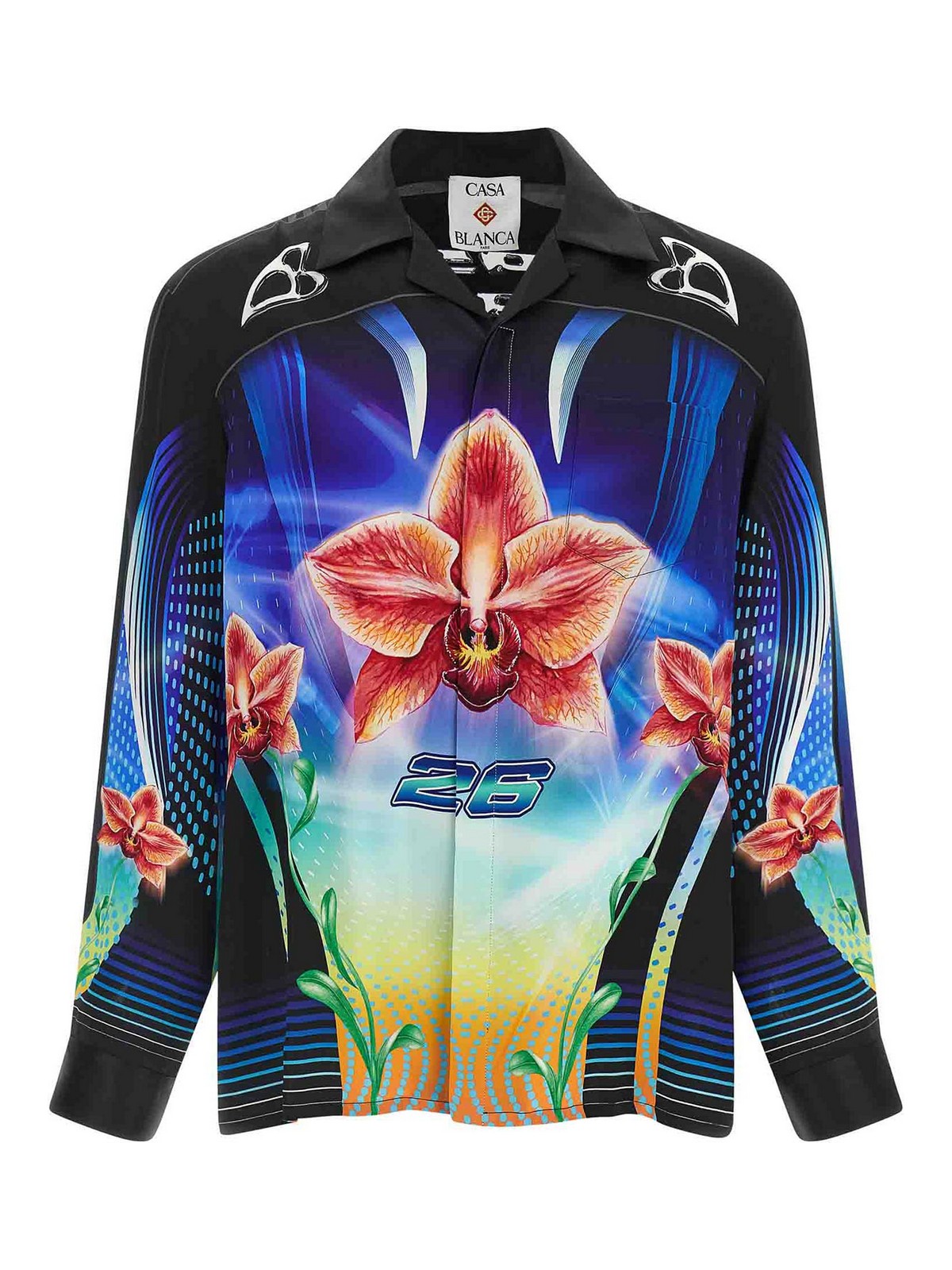 Multicolor Silk Shirt