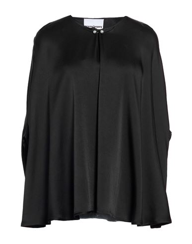 Woman Top Black Size ONESIZE Acrylic, Viscose