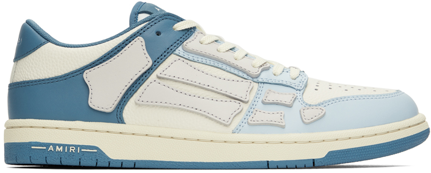 AMIRI Blue Skel-Top Low Sneakers