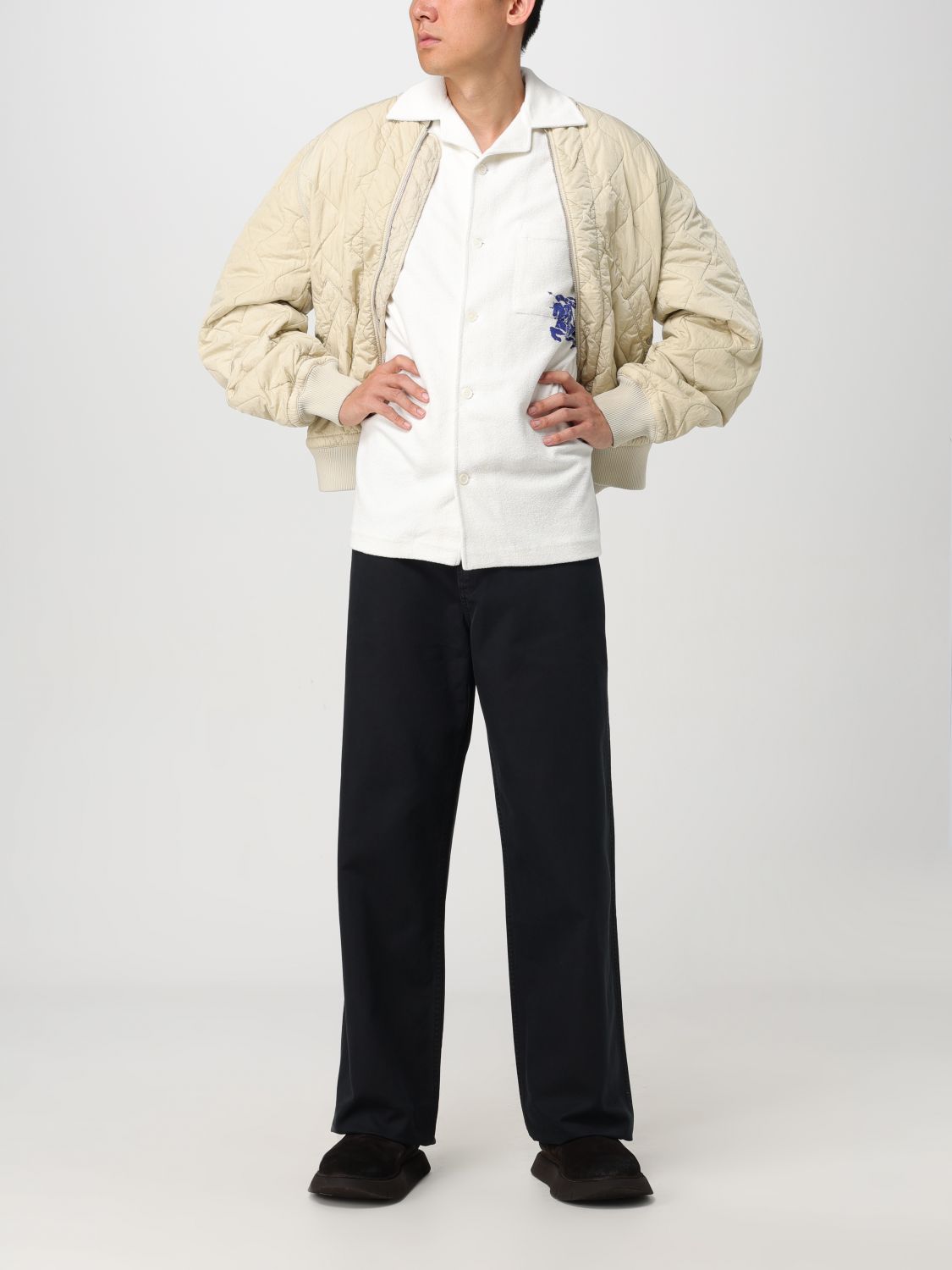 Pants Men color Black