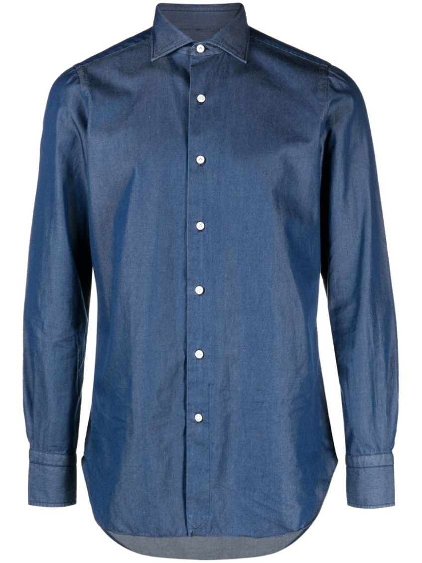 Blue Blue Regular Fit Denim Shirt
