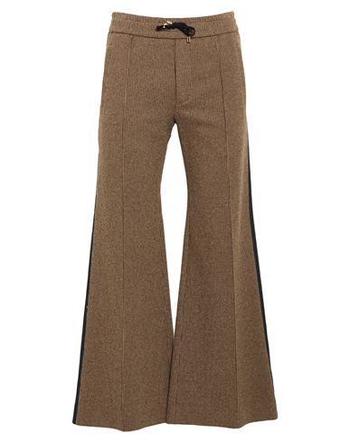 Man Pants Camel Size 36 Cotton, Polyester, Nylon, Elastane
