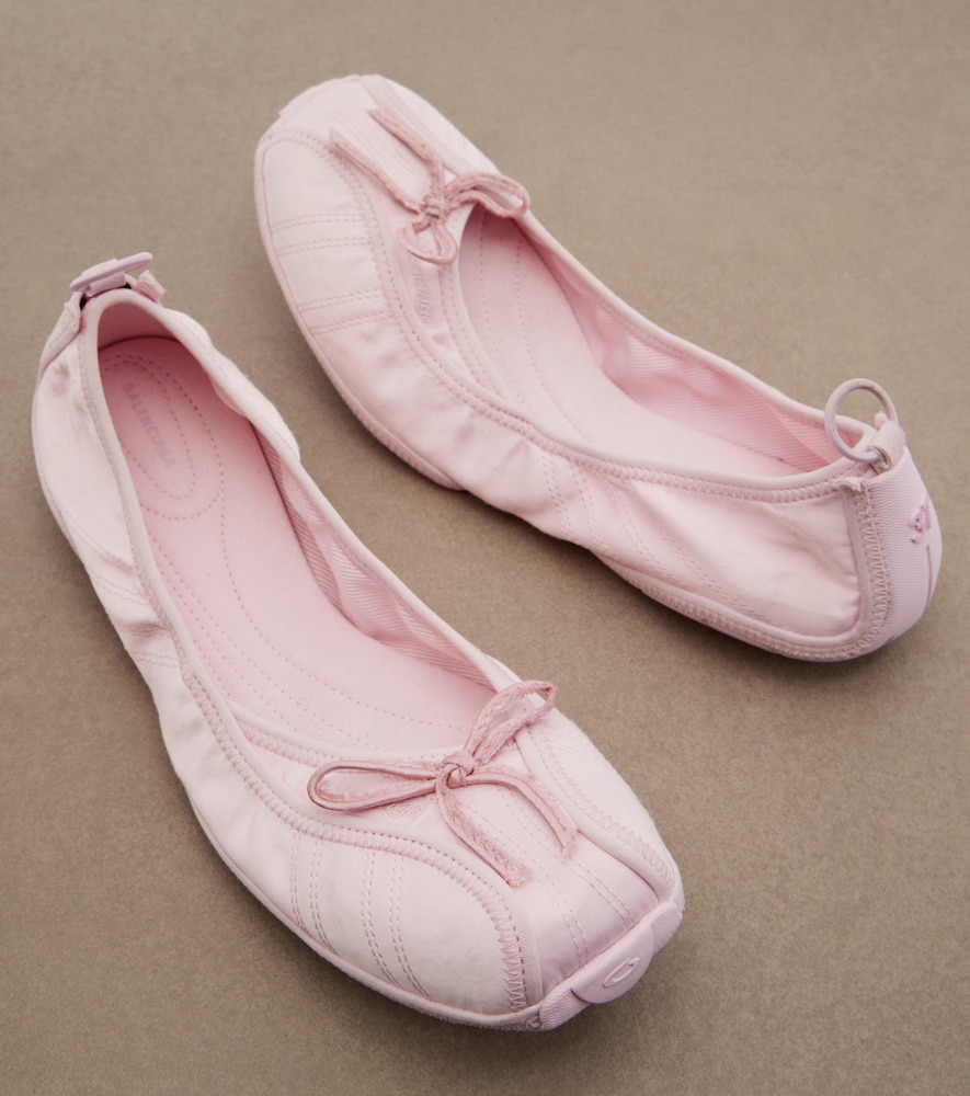 Ballet canvas ballet flats