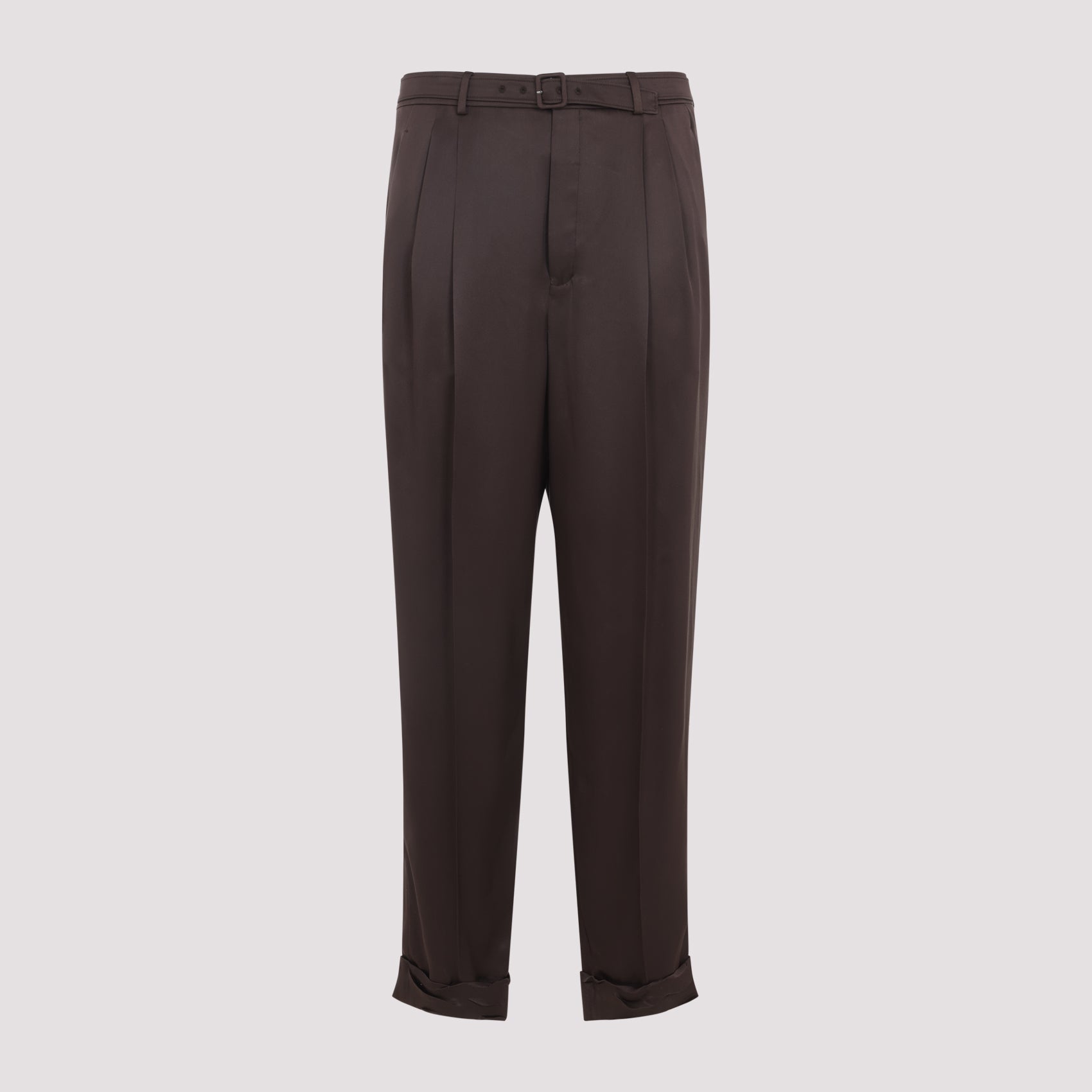 Luxury Silk Straight Leg Pants for Men - SS26 Collection