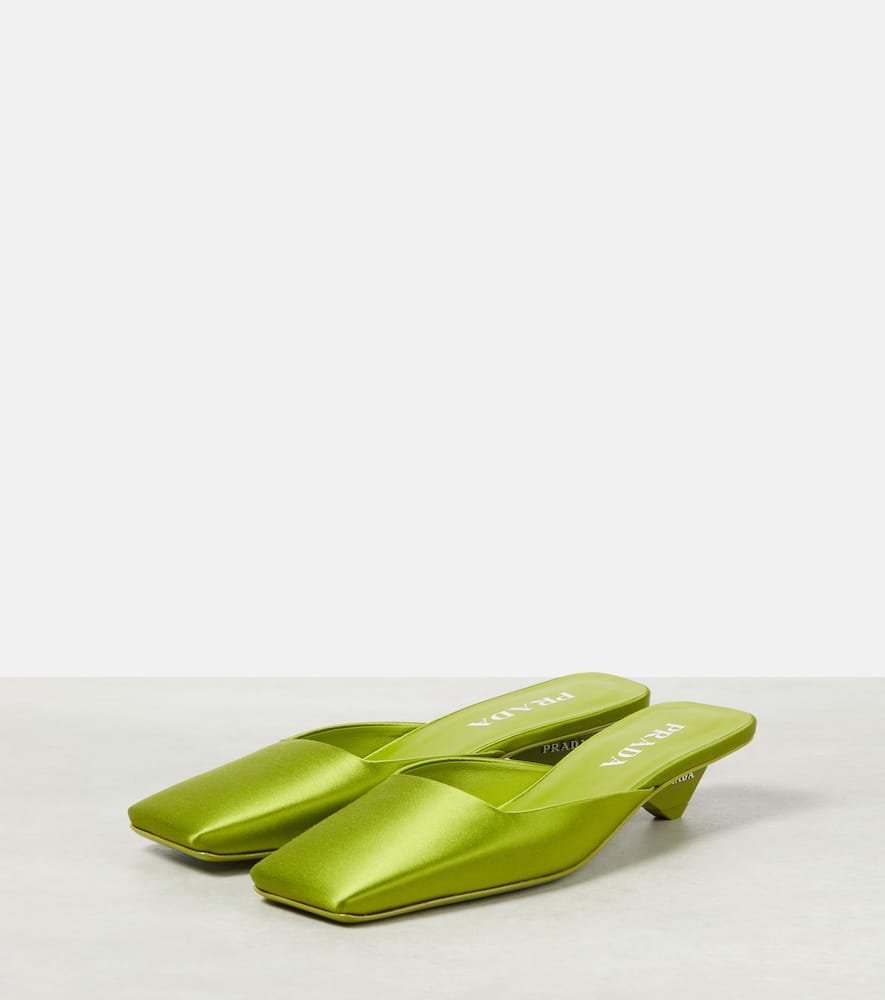 Prada Satin mules