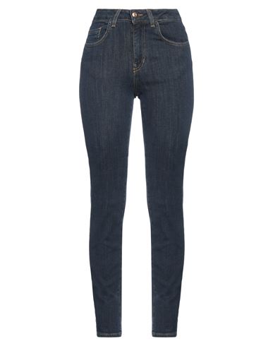 Woman Jeans Blue Size 29 Cotton, Elastane