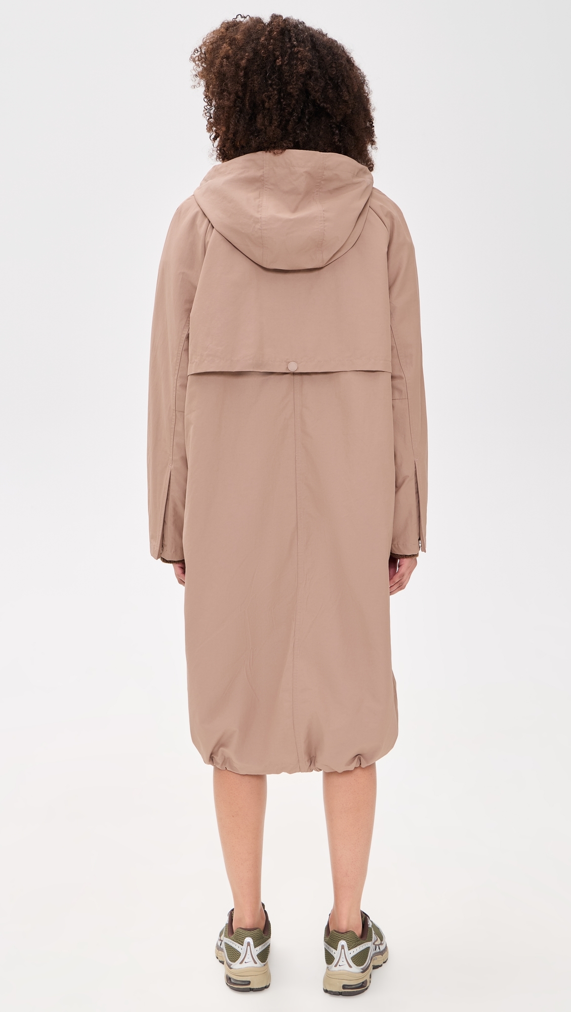 Midi Rain Jacket Brownie