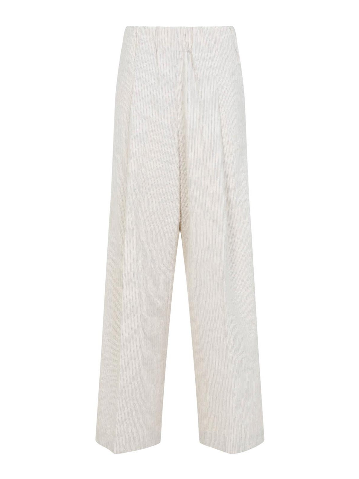 Dries Van Noten - pila trousers striped wide leg lightweight